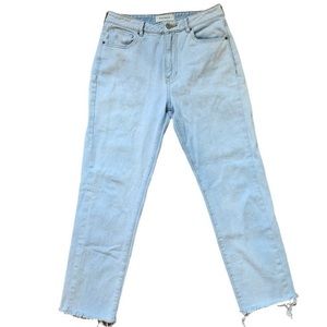 PACSUN Mom Jean High Waist Light Wash Relaxed